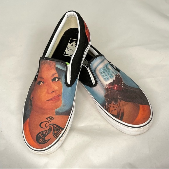 Vans Men’s “Inked” Tattoo Slip-On Sneakers Size 11.5 - Picture 2 of 10
